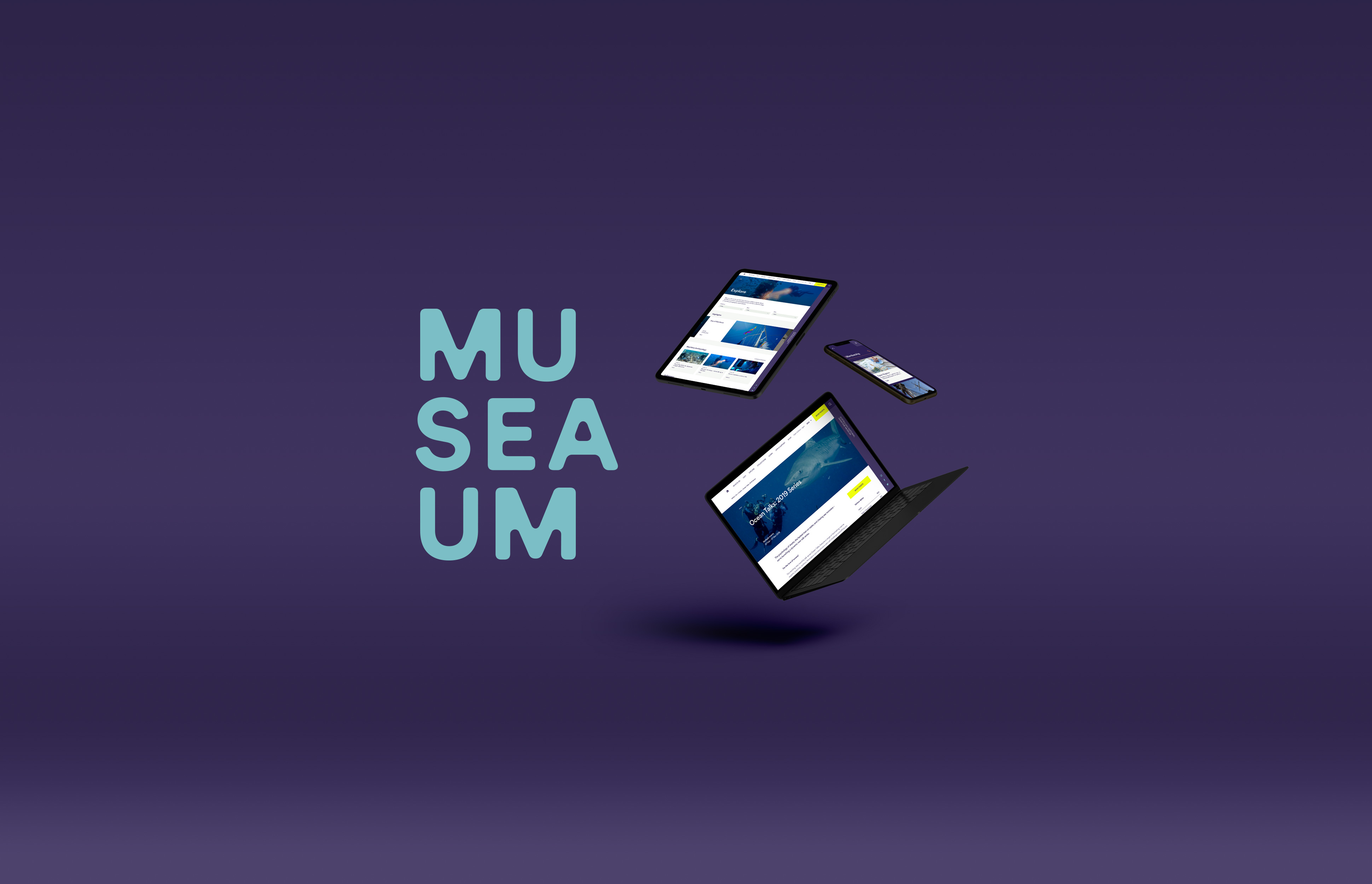 Australian National Maritime Museum Website UI Design